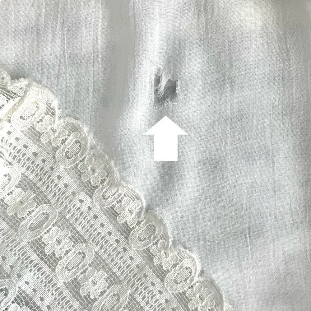 Free People Candy Ivory Lace Vintage Inspired Mini Dress - Picture 14 of 14
